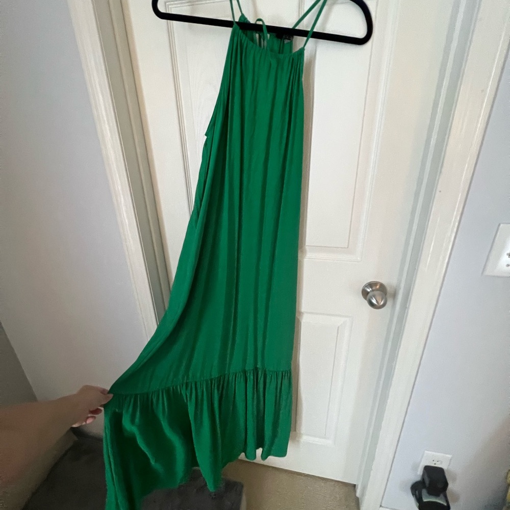 Green banana republic dress